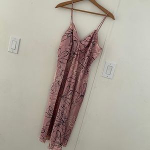 Vintage silk slip dress